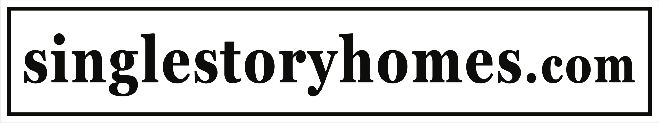 Single Story Homes